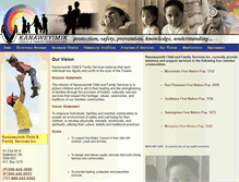 Tablet Screenshot of kanaweyimik.com